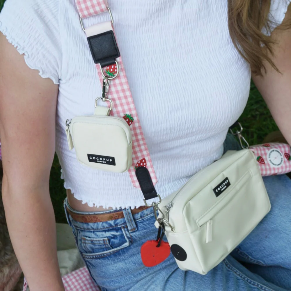 Bag Strap - Strawberry Picnic Pup - Image 3