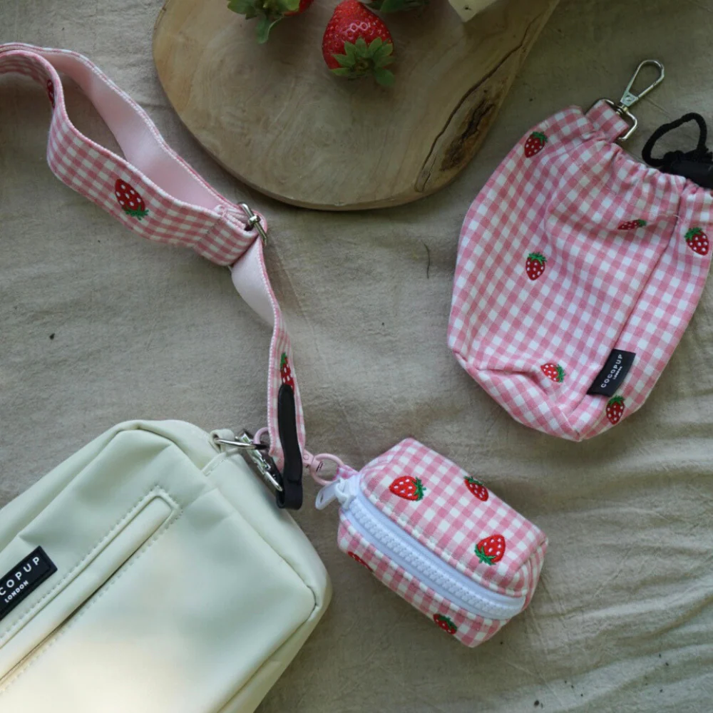 Bag Strap - Strawberry Picnic Pup - Image 5