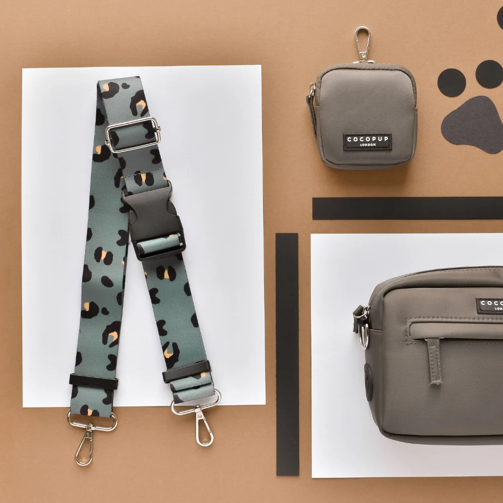Fanny Pack Strap - Khaki Leopard - Image 4
