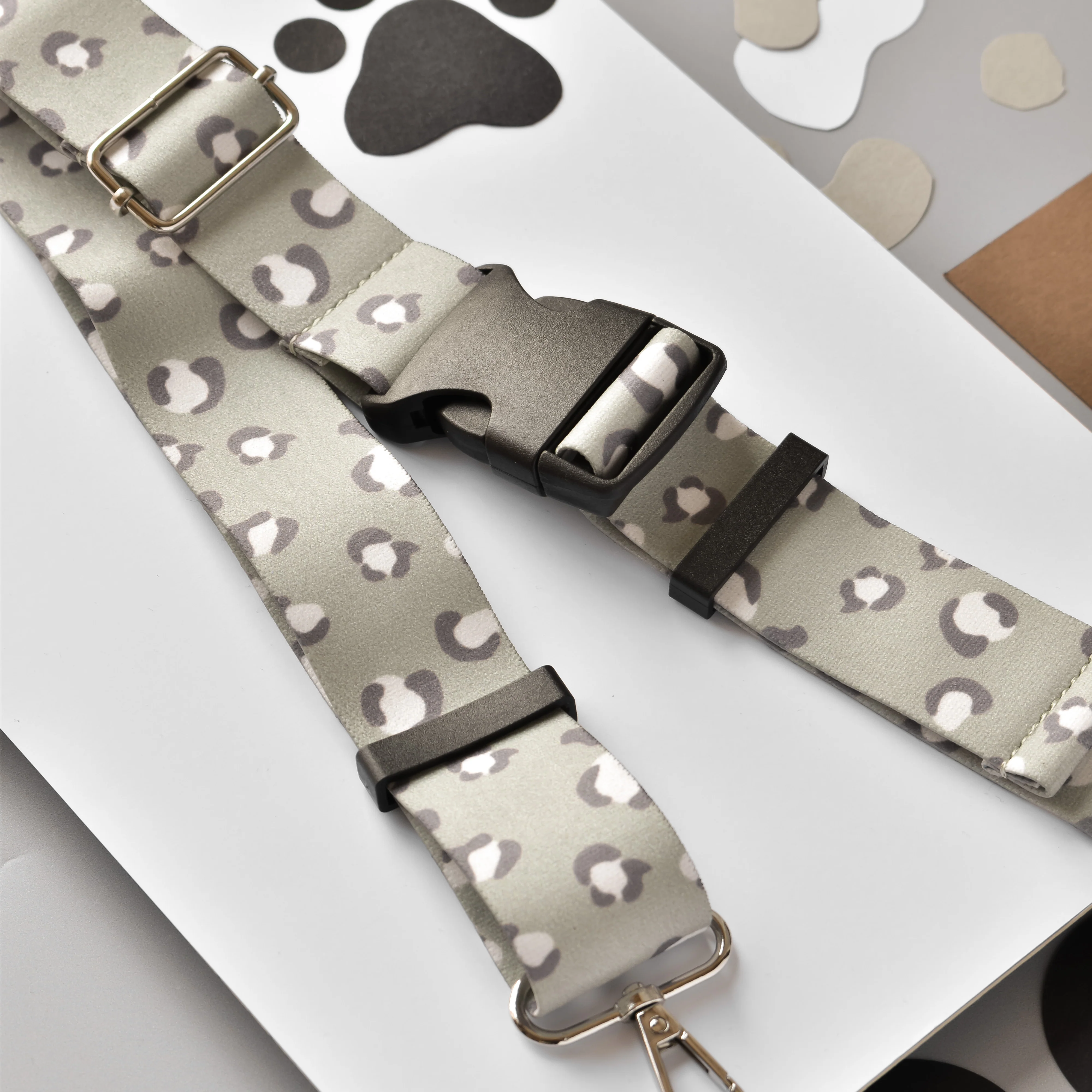 Fanny Pack Strap - Sage Leopard - Image 11