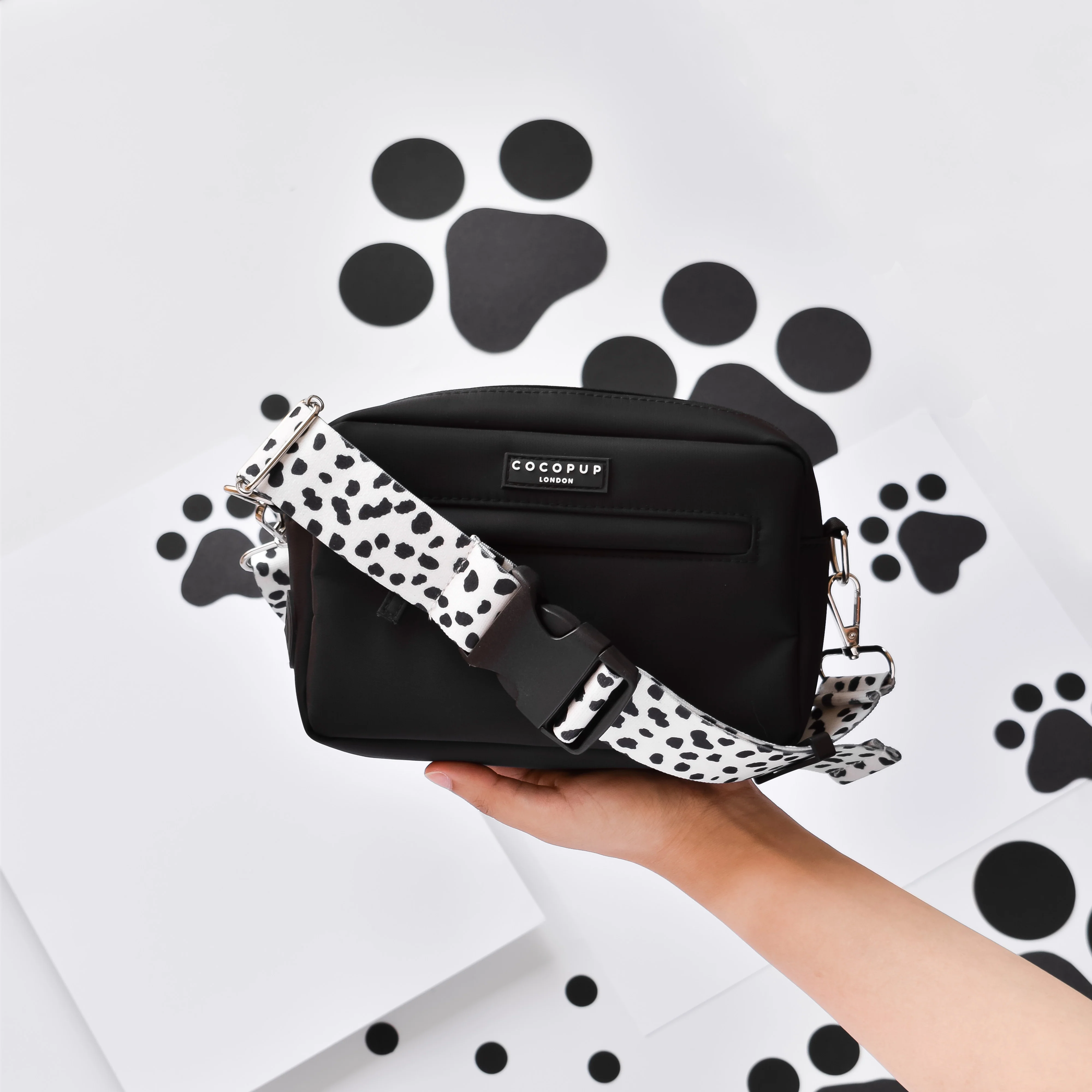 Fanny Pack Strap - Monochrome Spots - Image 12