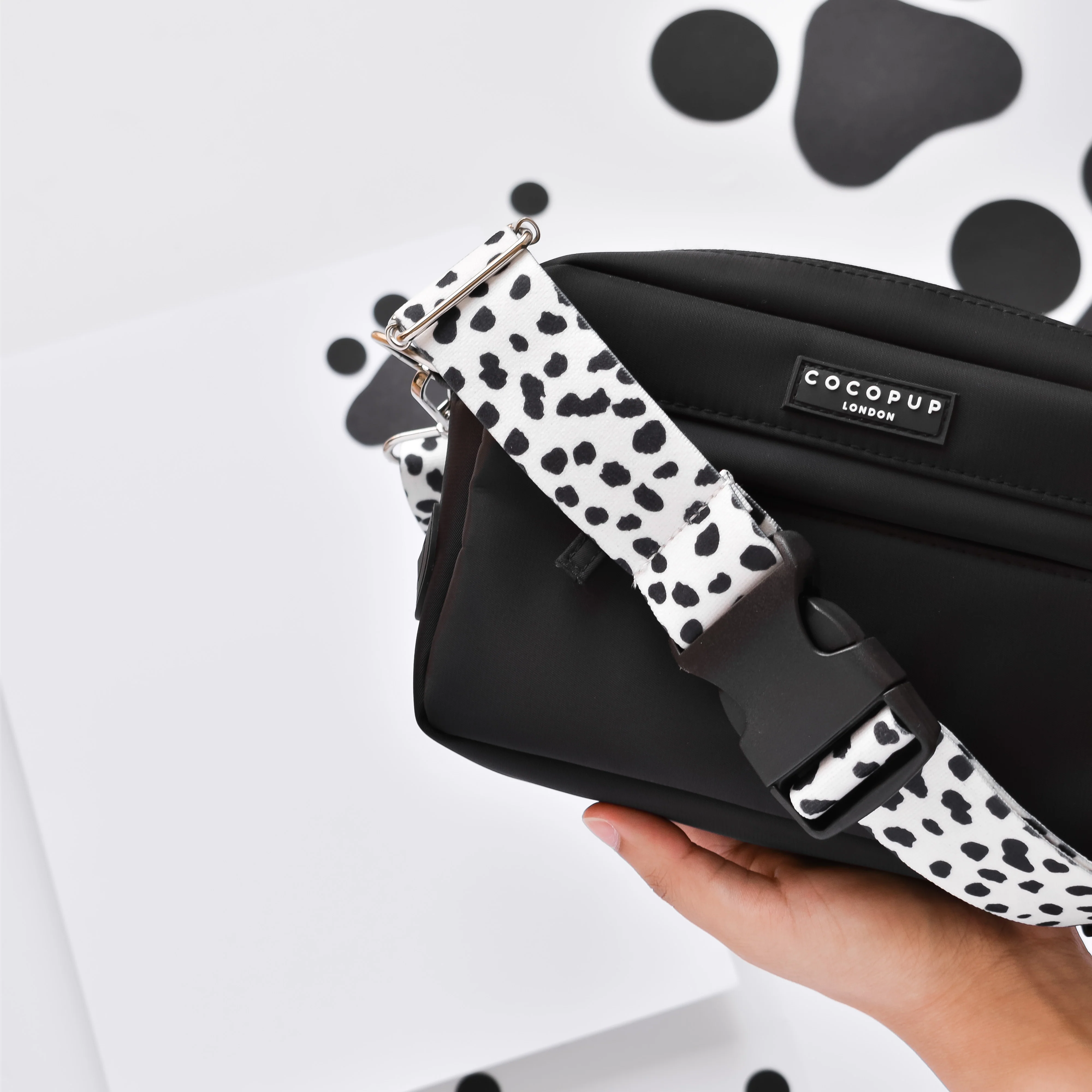Fanny Pack Strap - Monochrome Spots - Image 13