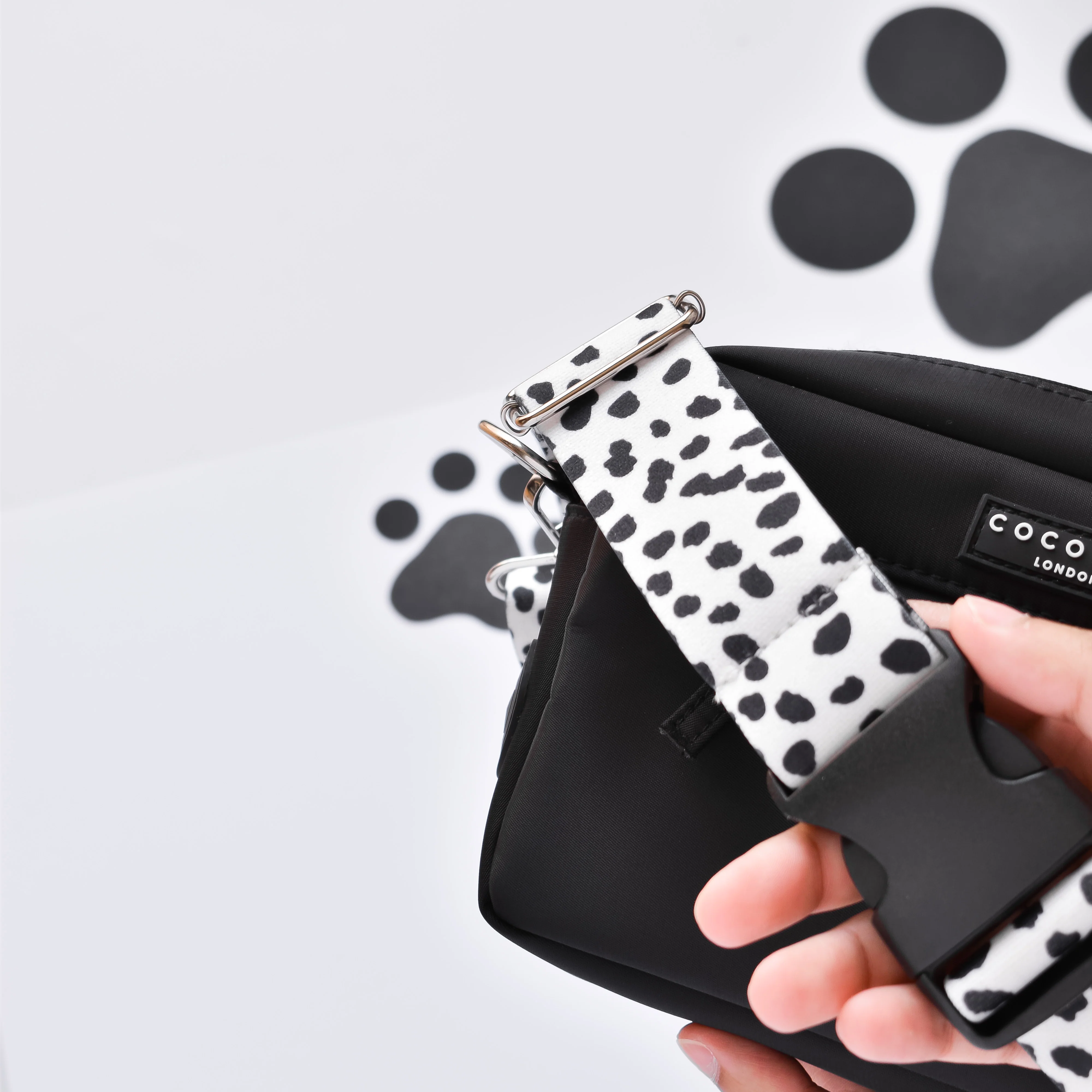 Fanny Pack Strap - Monochrome Spots - Image 14