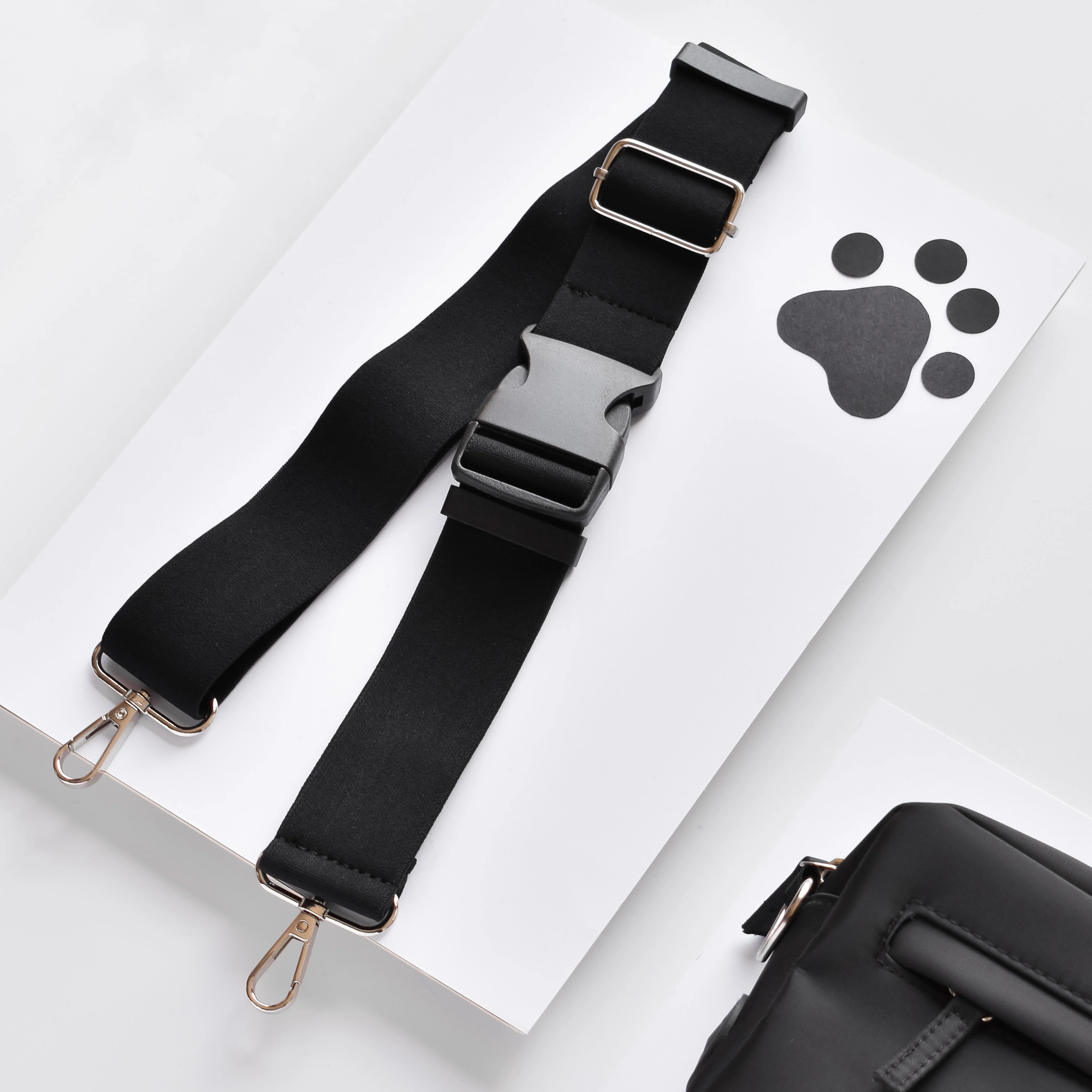 Fanny Pack Strap - Plain Black - Image 15
