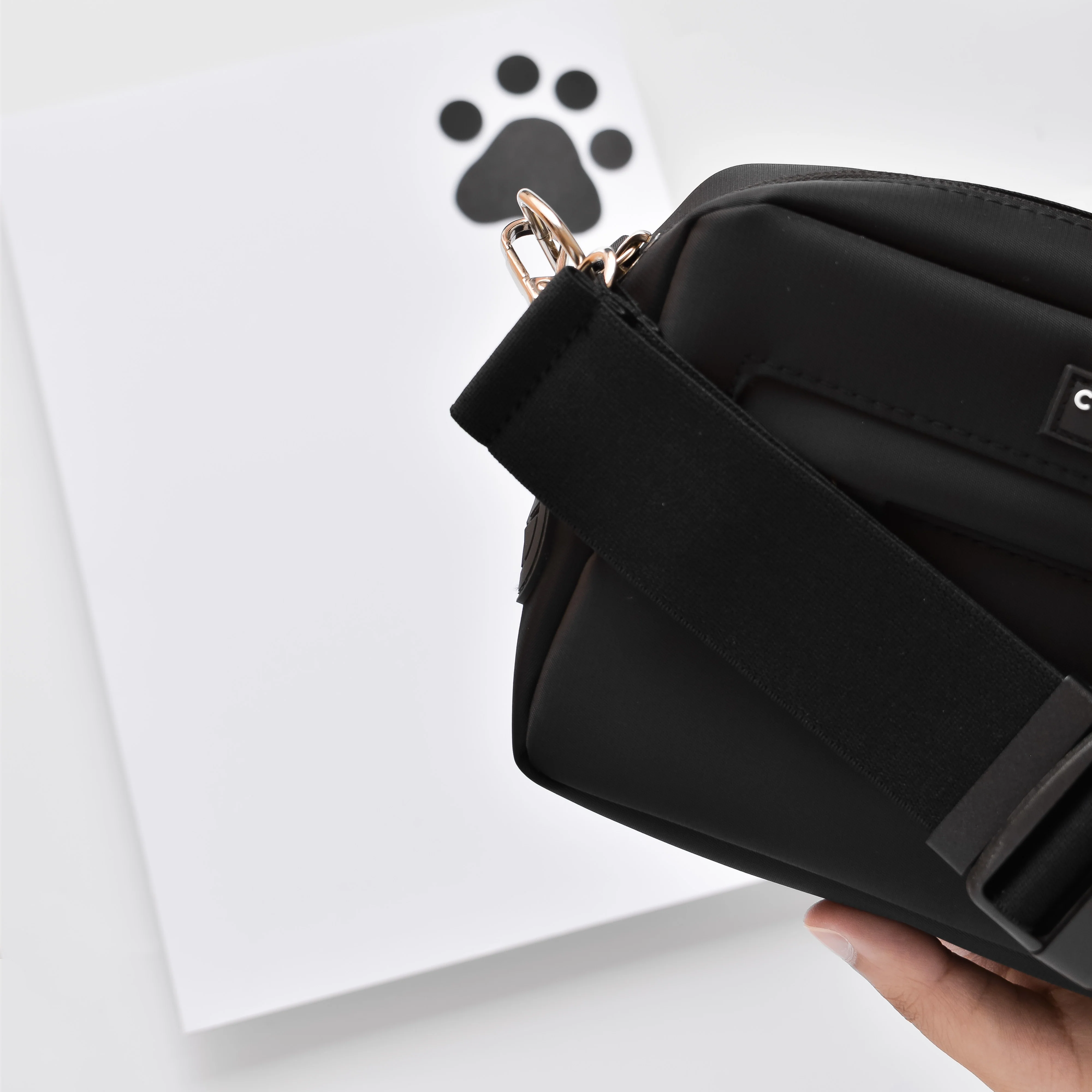 Fanny Pack Strap - Plain Black - Image 9