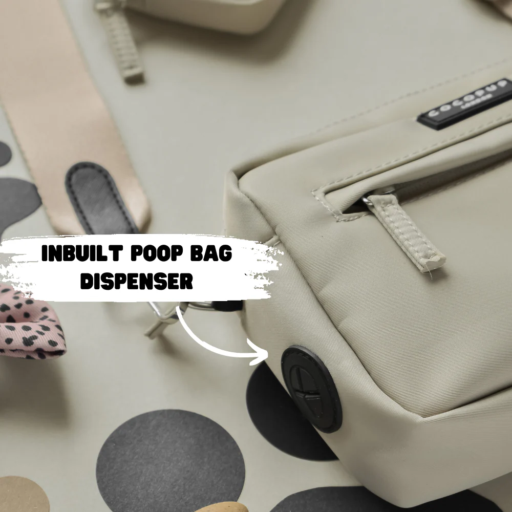 "The Everything" Dog Walking Bag Bundle - Caramel Latte - Image 3