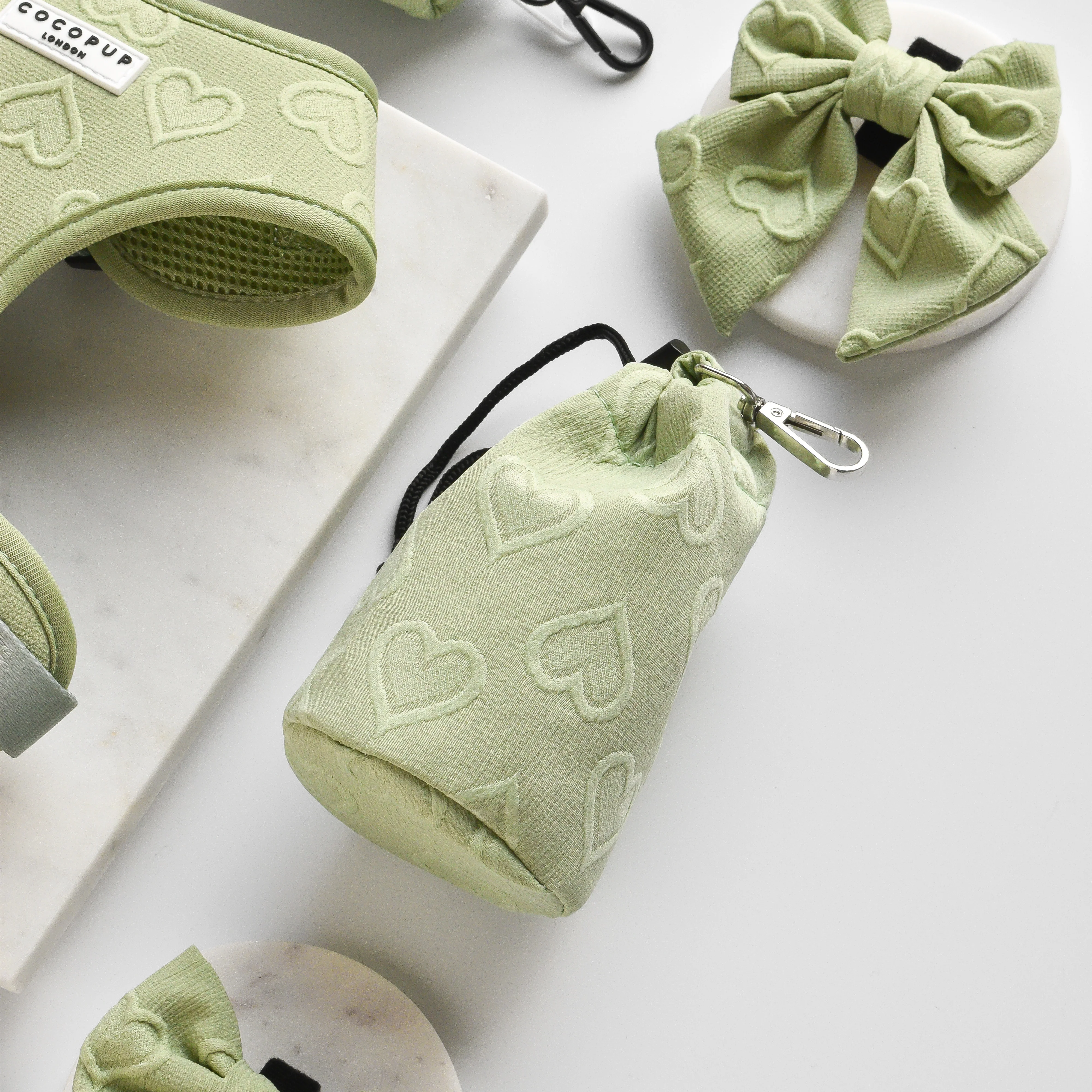 Drawstring Treat Pouch - Sage Heart - Image 3