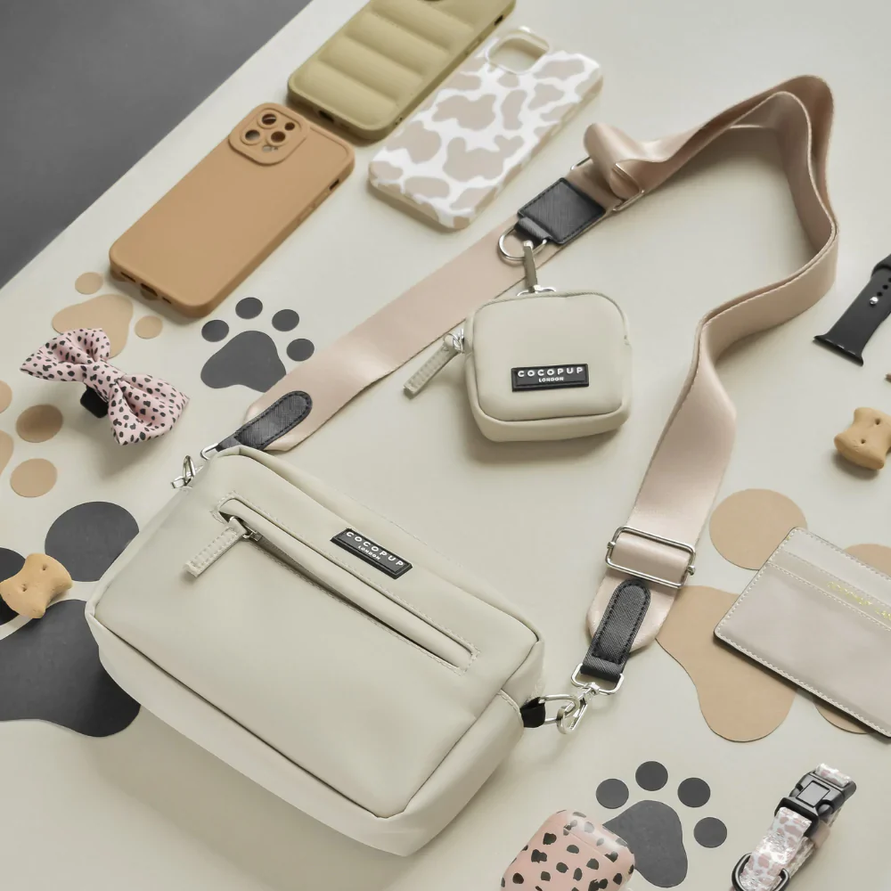 Build Your Own Dog Walking Bag - Caramel Latte Bag - Image 9
