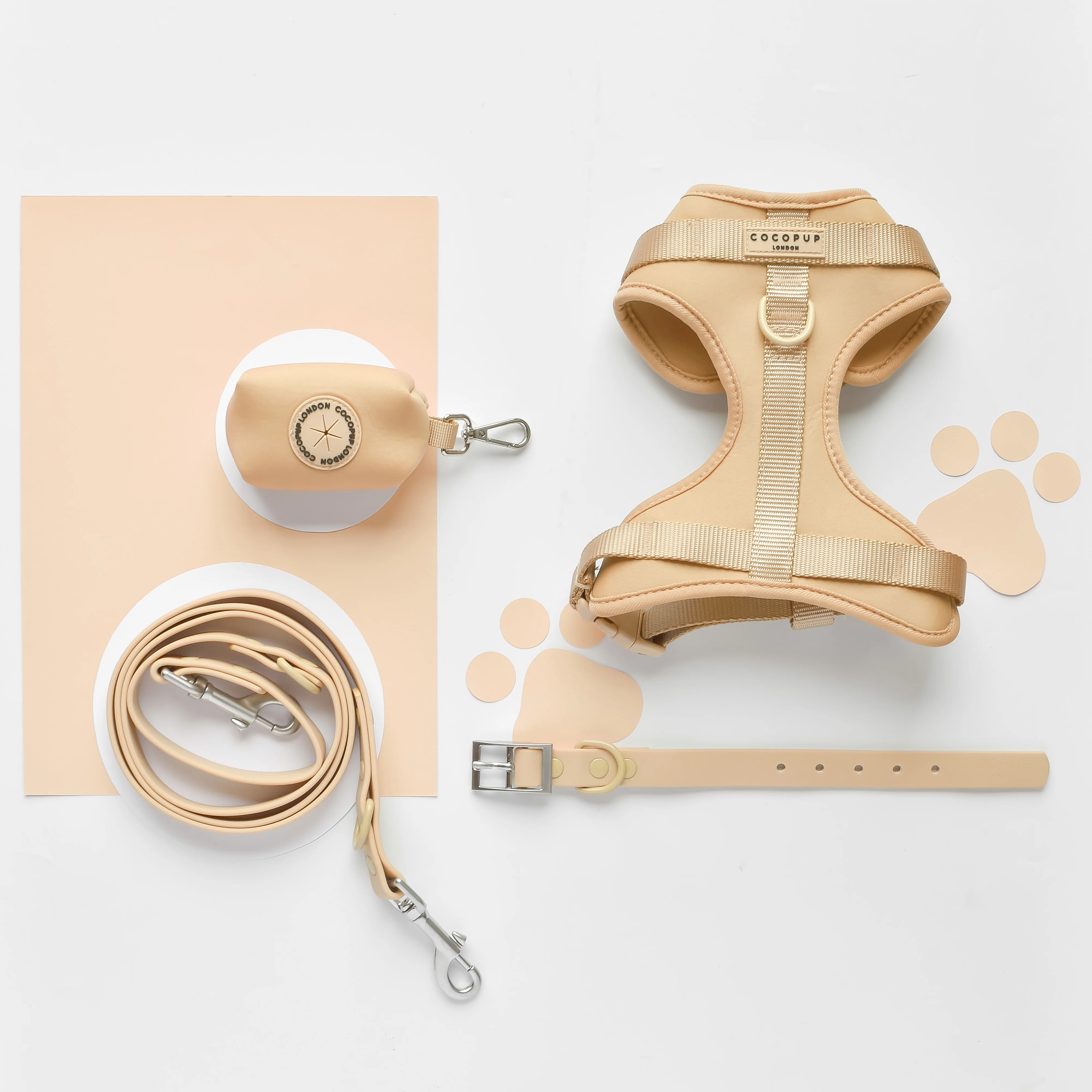 NAKD Adjustable Neck Harness - Biscuit - Image 4