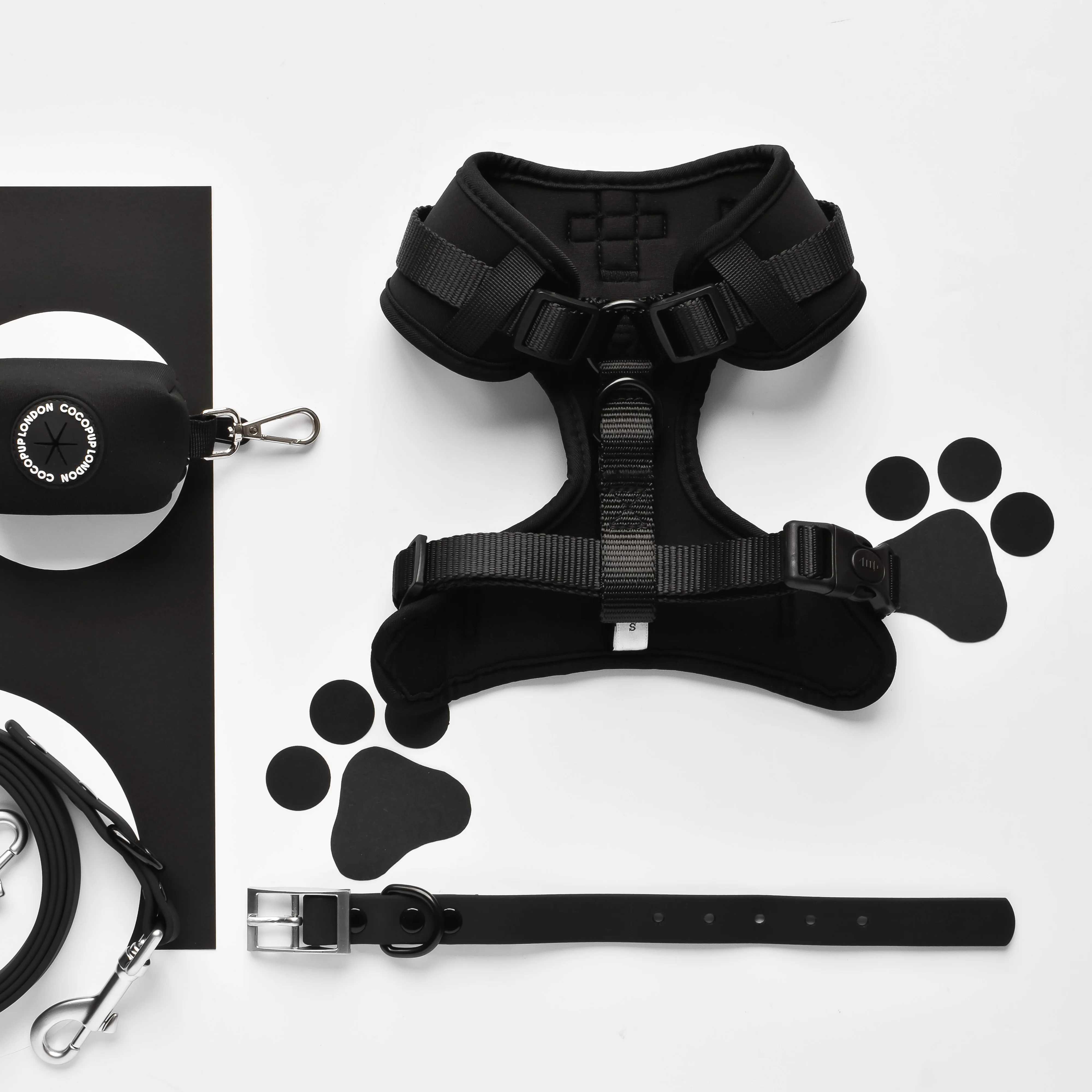 NAKD Adjustable Neck Harness - Liquorice - Image 3