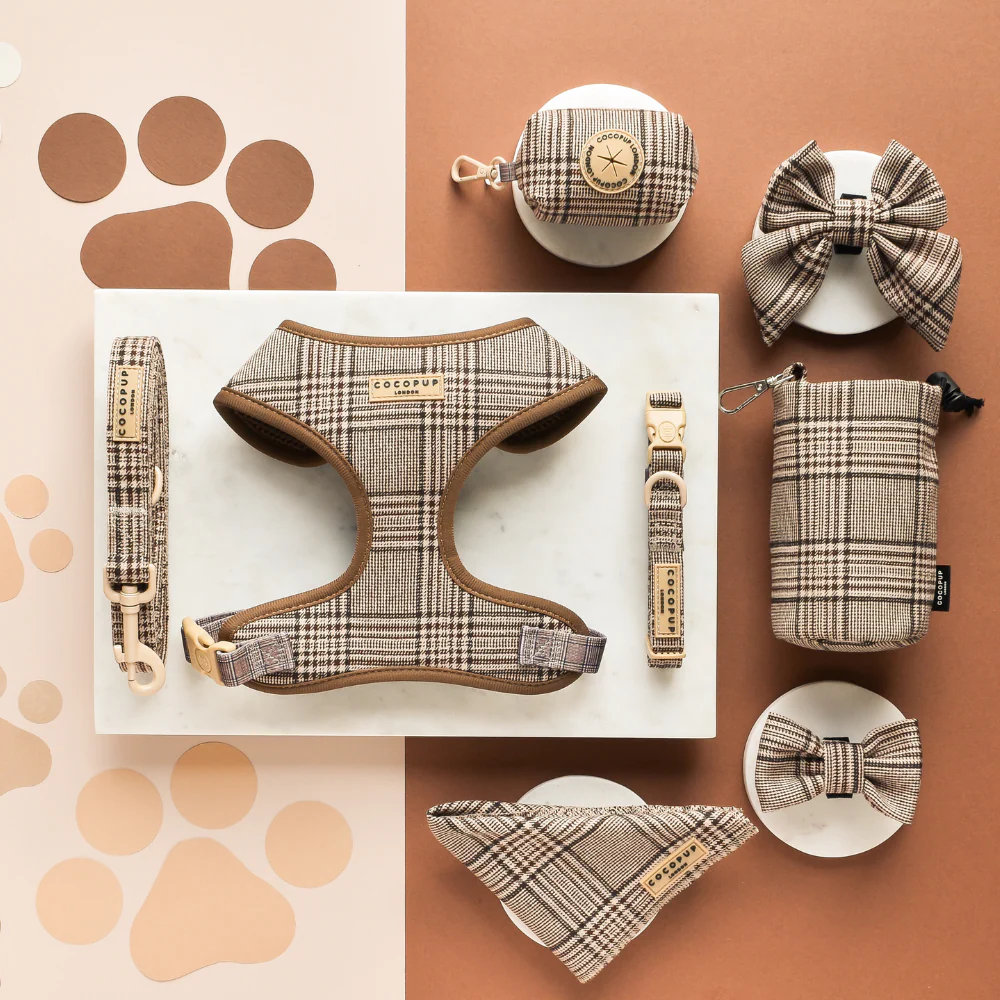 Pup Plaid Sailor Bow Tie - Image 3