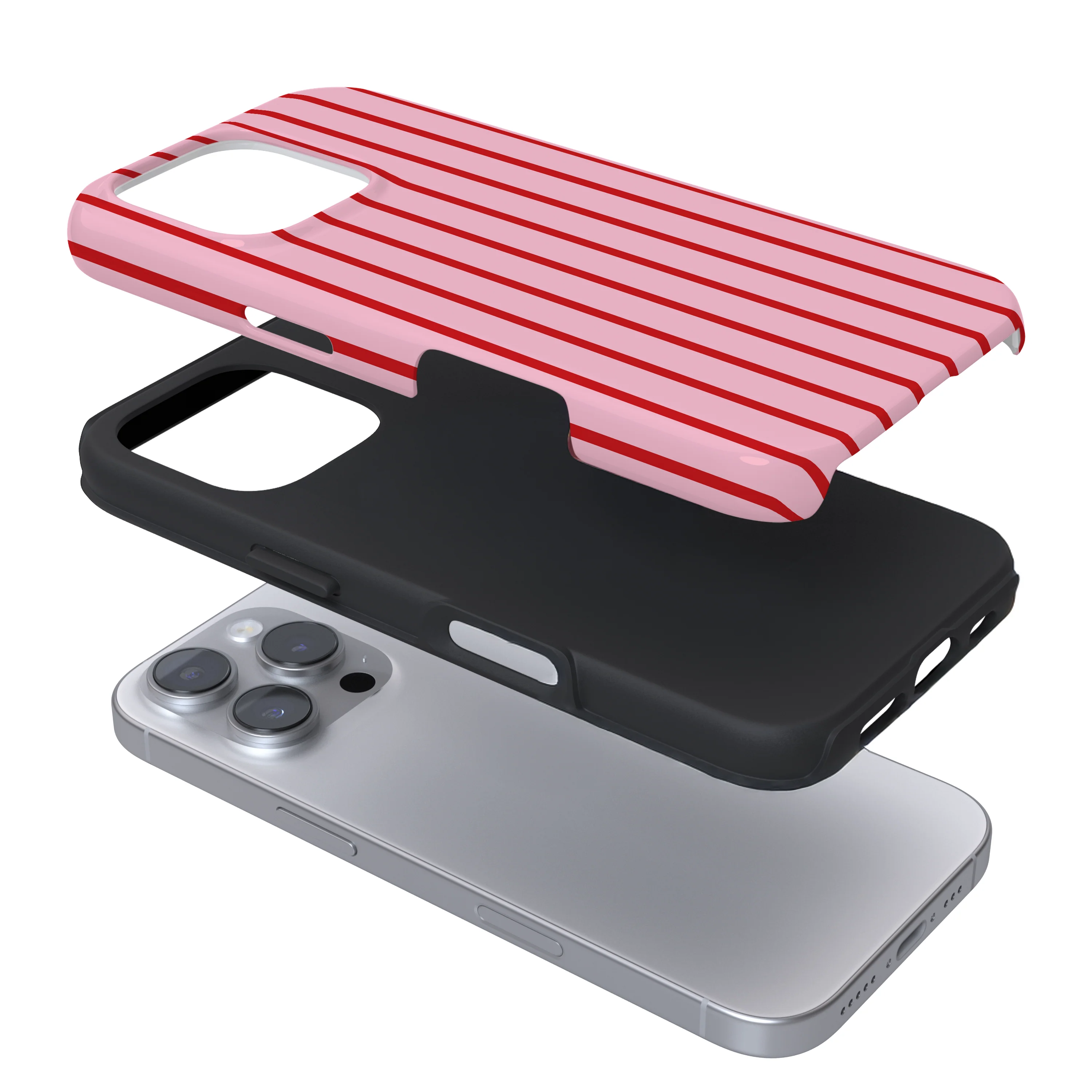 Tough Phone Case - Candy Stripes - Image 3