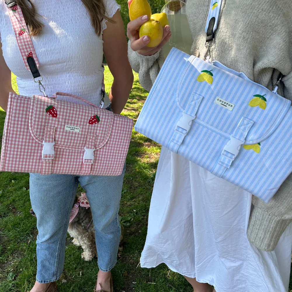 Travel Mat - Strawberry Picnic Pup - Image 4