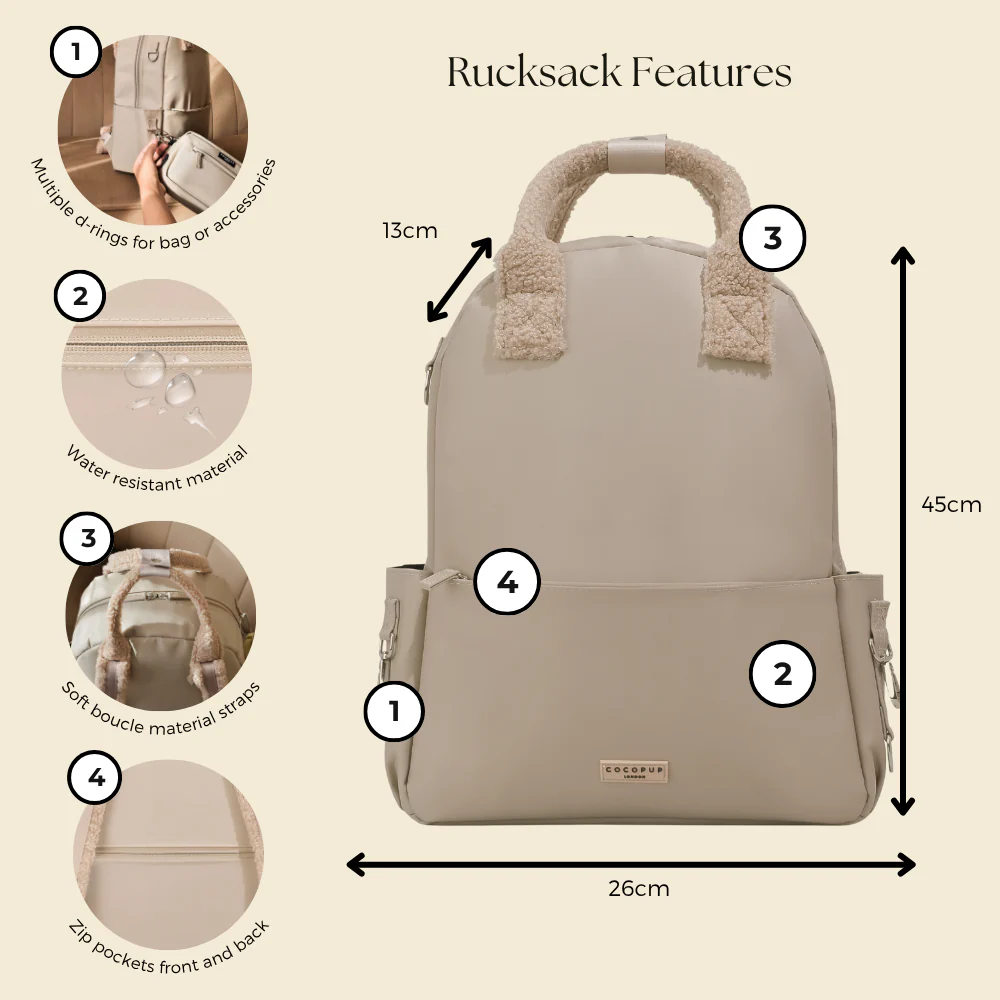 Backpack - Caramel Latte - Image 3