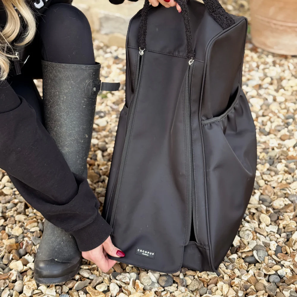 Welly Boot Bag - Black - Image 6